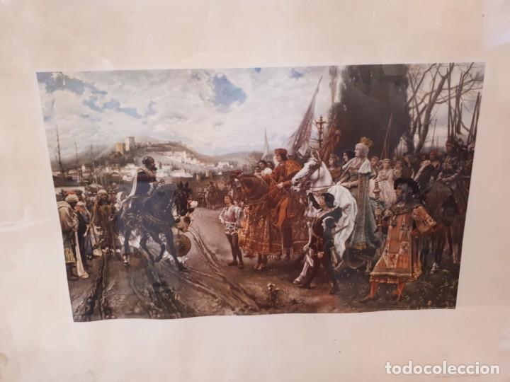 lámina, la rendición de granada - Comprar en todocoleccion - 203439743