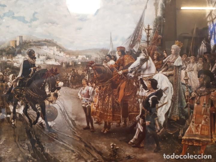 lámina, la rendición de granada - Buy Other Vintage Objects For ...