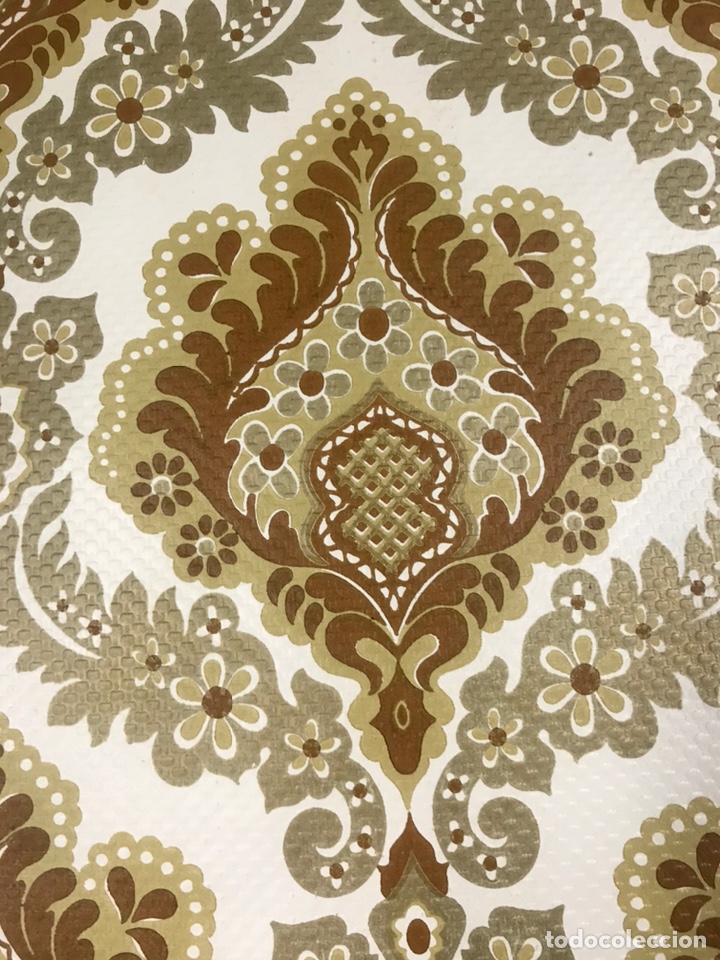 Vintage: Papel de pared pintado