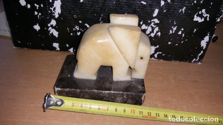 Vintage: Elefante blanco m&aacute;rmol Vintage - Foto 1