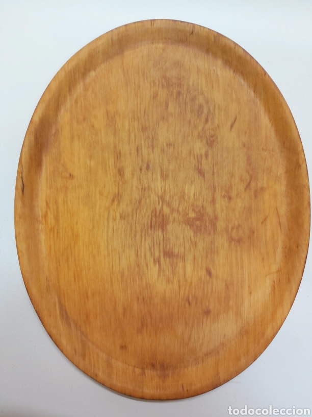 Vintage: Bandeja de madera SILVA Sweden - Foto 2