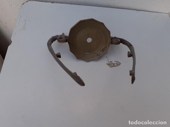 Vintage: base de bronce jarron de mesa - Foto 3