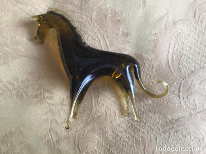 Vintage: CABALLO DE CRISTAL DE MURANO VINTAGE - Foto 3