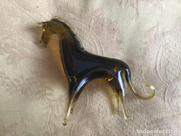 Vintage: CABALLO DE CRISTAL DE MURANO VINTAGE - Foto 4