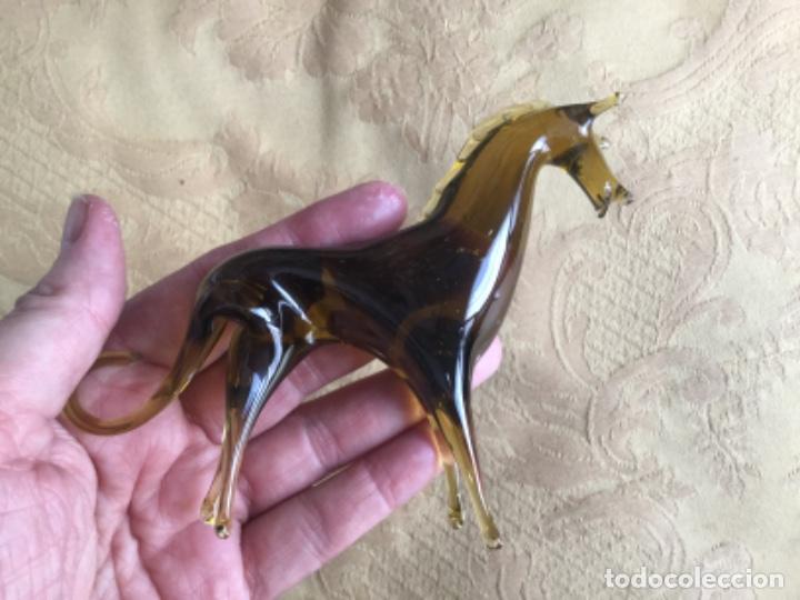 Vintage: CABALLO DE CRISTAL DE MURANO VINTAGE - Foto 5