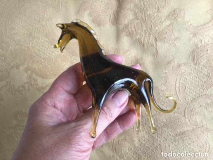 Vintage: CABALLO DE CRISTAL DE MURANO VINTAGE - Foto 8