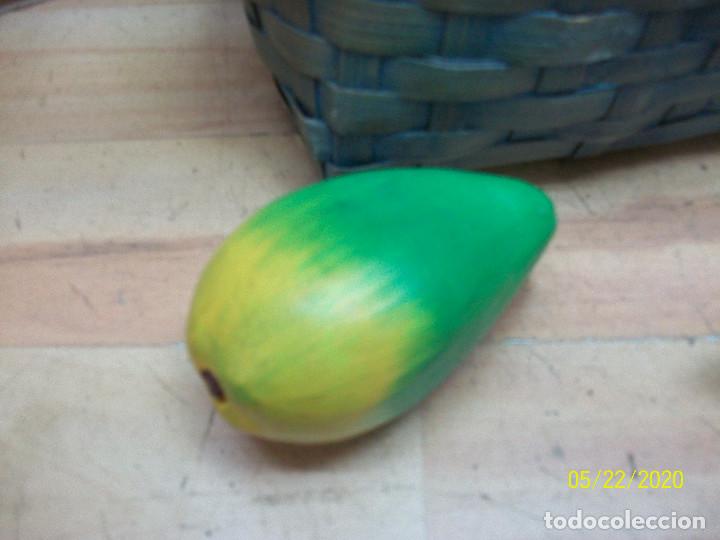 Vintage: CANASTA CON FRUTA Y TETERA - Foto 5