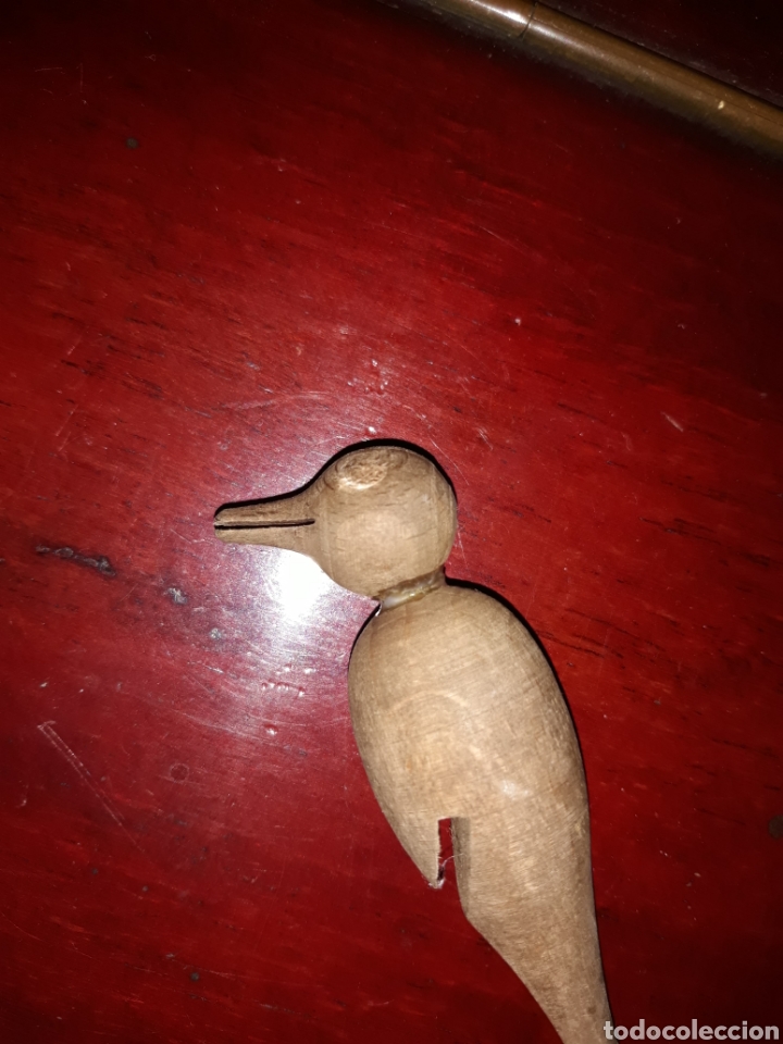 Vintage: Pajarito de madera - Foto 2