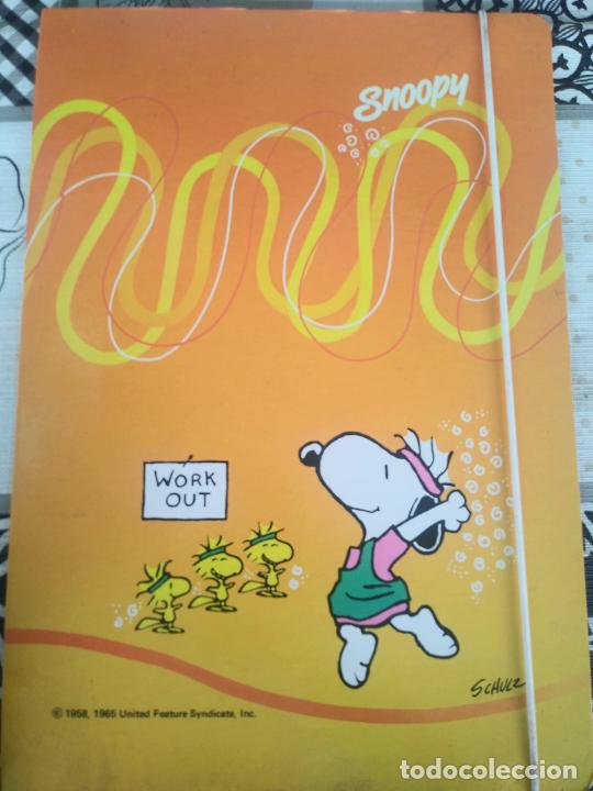 Vintage: Carpetas snoopy vintage