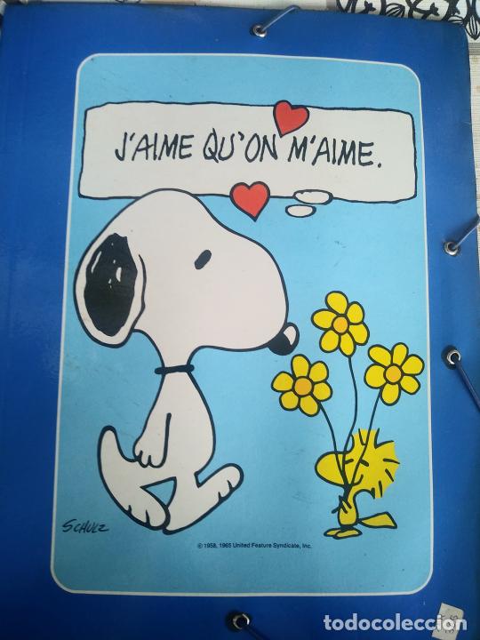 Vintage: Carpetas snoopy vintage - Foto 1