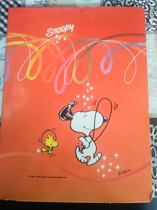 Vintage: Carpetas snoopy vintage - Foto 1