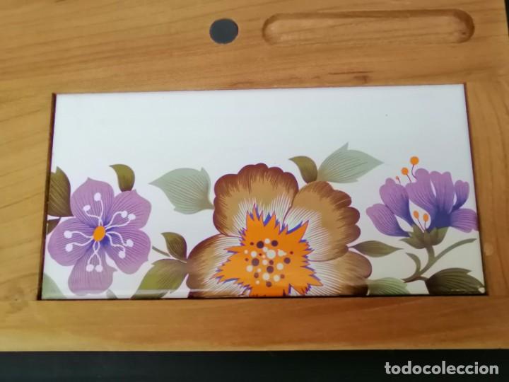Vintage: MADERA DE COCINA CON CER&Aacute;MICA - Foto 2