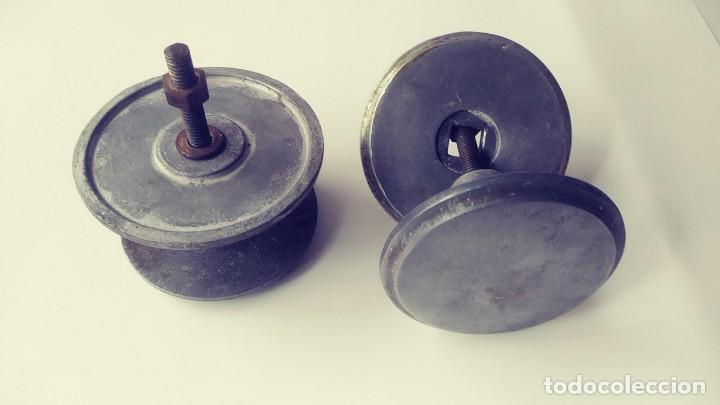 Vintage: Antiguo pomo de aluminio macizo con embellecedor - Foto 6