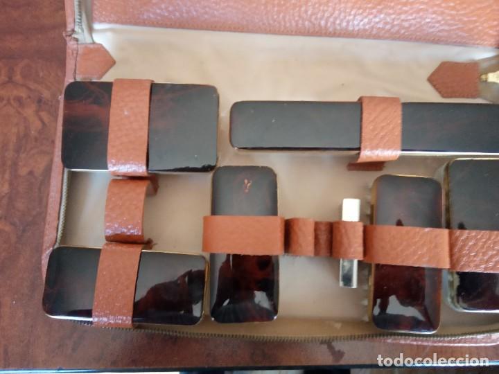 Vintage: NECESER DE VIAJE DE CABALLERO- - Foto 3