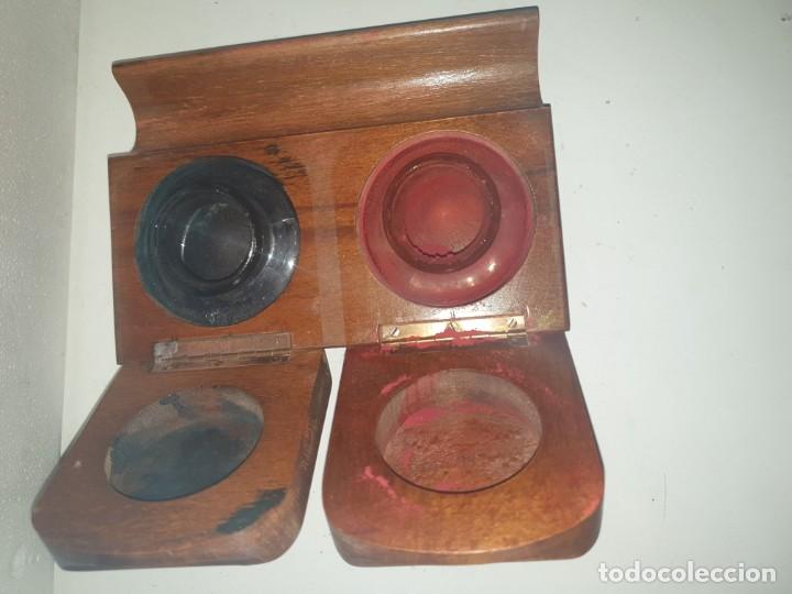 Vintage: TINTEROS MADERA - Foto 8