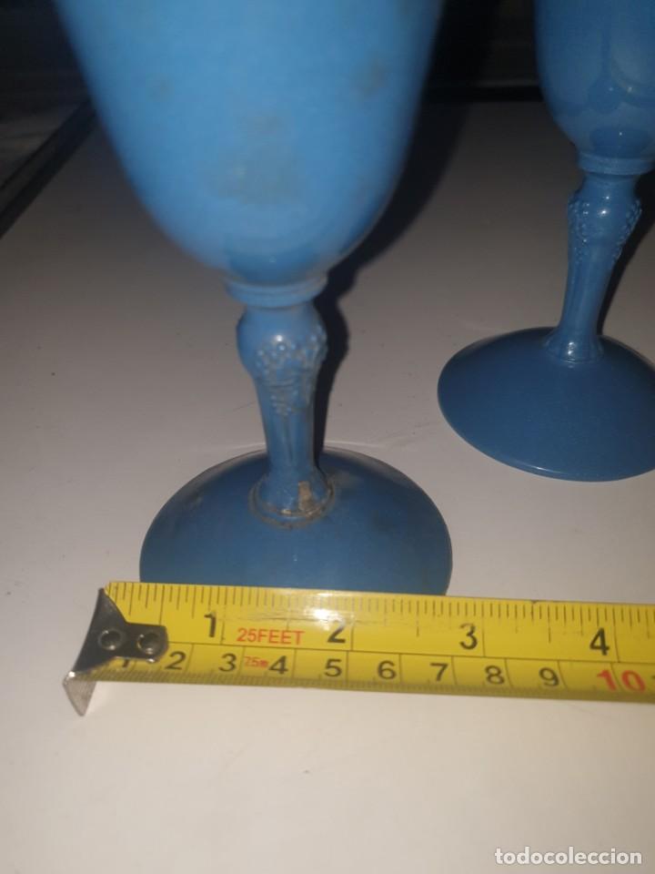 Vintage: 2 COPAS AZULES - Foto 6