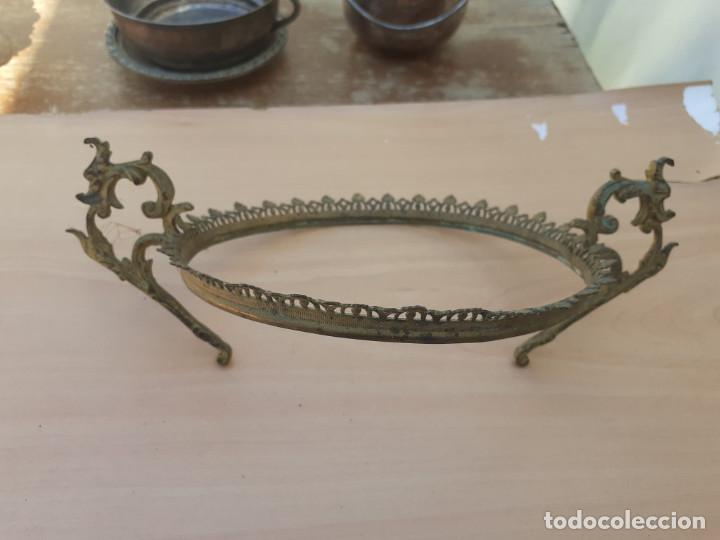 Vintage: embellesedor de bronce de centro de mesa - Foto 1