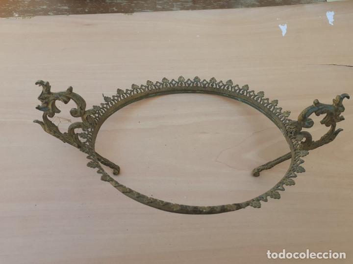 Vintage: embellesedor de bronce de centro de mesa - Foto 2