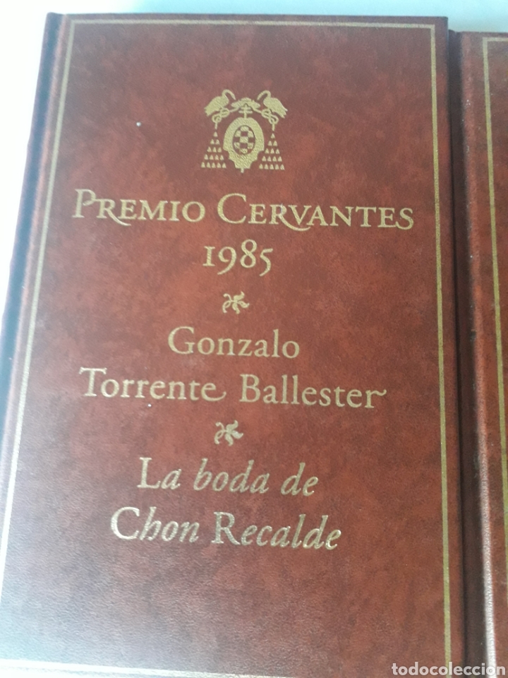 Vintage: Lote libros Premio Cervantes 1982 y 1985 - Foto 2