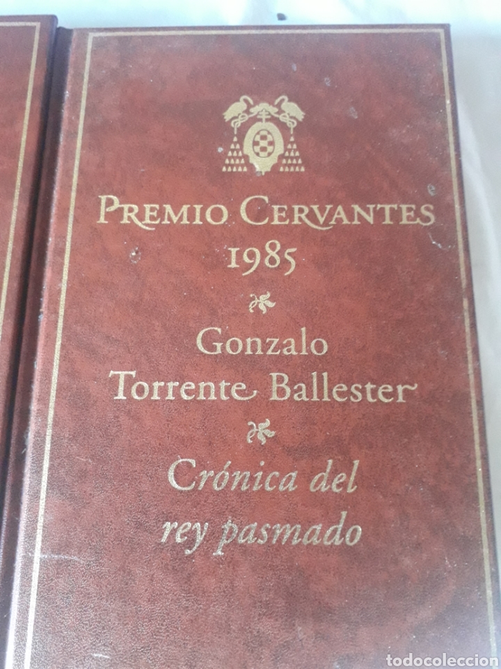 Vintage: Lote libros Premio Cervantes 1982 y 1985 - Foto 3