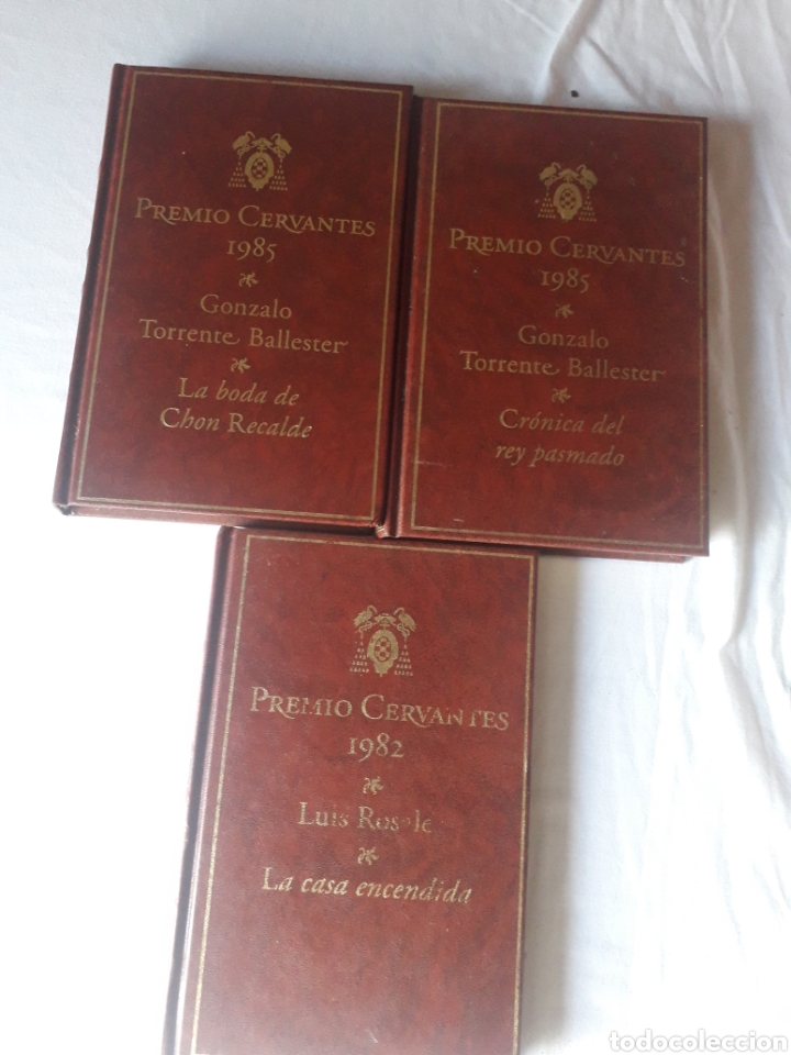 Vintage: Lote libros Premio Cervantes 1982 y 1985 - Foto 1