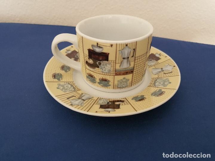 juego de cuatro tazas cafe con leche de ceramic - Compra venta en  todocoleccion