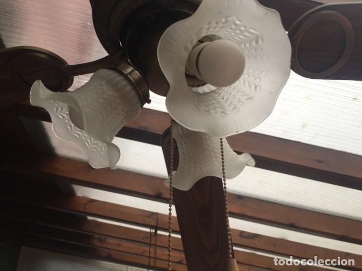 Vintage: ventilador techo con luces y gran tama&ntilde;o - Foto 1