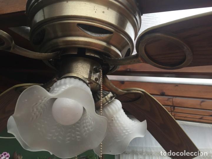 Vintage: ventilador techo con luces y gran tama&ntilde;o - Foto 6