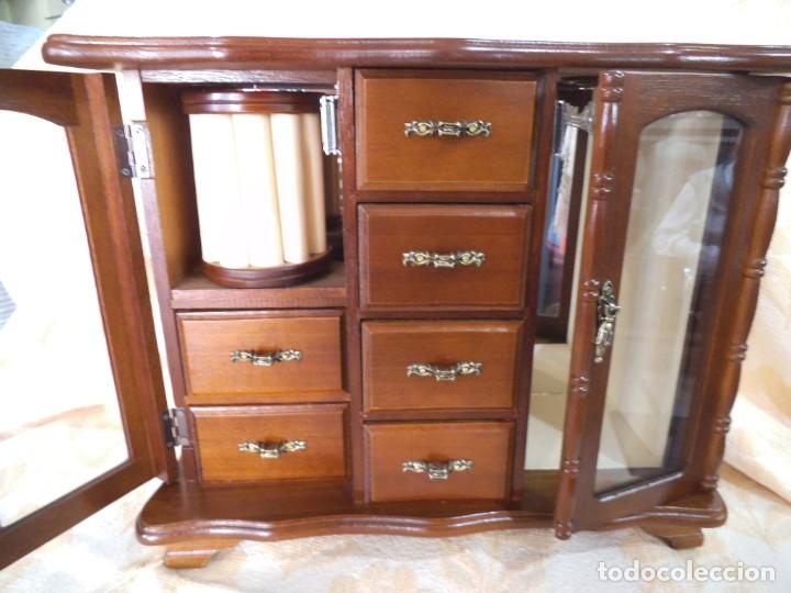 Vintage: JOYERO GRANDE DE MADERA - Foto 2