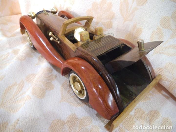 Vintage: COCHE DE MADERA - Foto 3