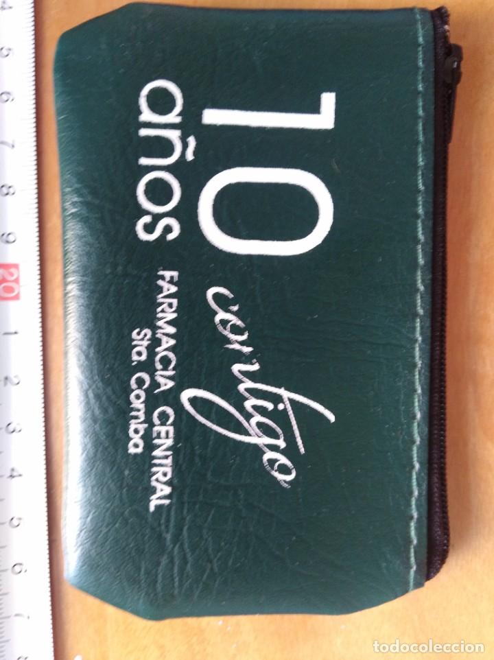 Vintage: Cartera, monedero con publicidad(783)