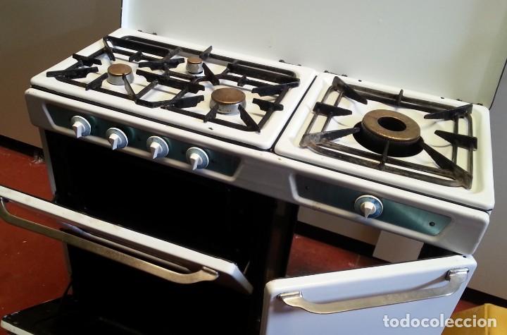 Cocina de gas. completa. años 60-70. con 4 fogo - Vendido en Venta Directa  - 210630073