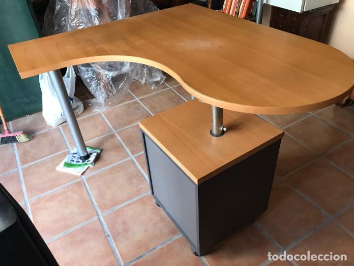 Vintage: Mesa de recepci&oacute;n en cerezo - Foto 1
