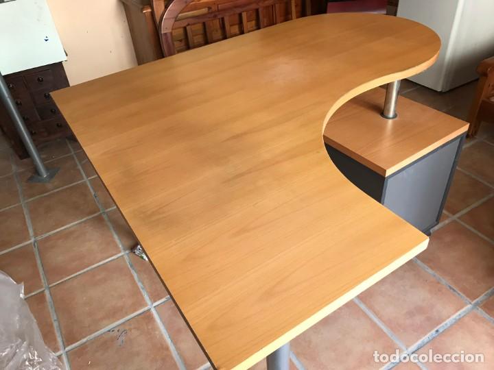 Vintage: Mesa de recepci&oacute;n en cerezo - Foto 2
