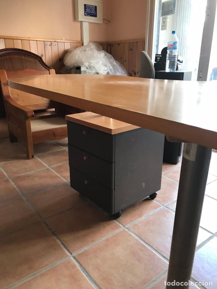 Vintage: Mesa de recepci&oacute;n en cerezo - Foto 4