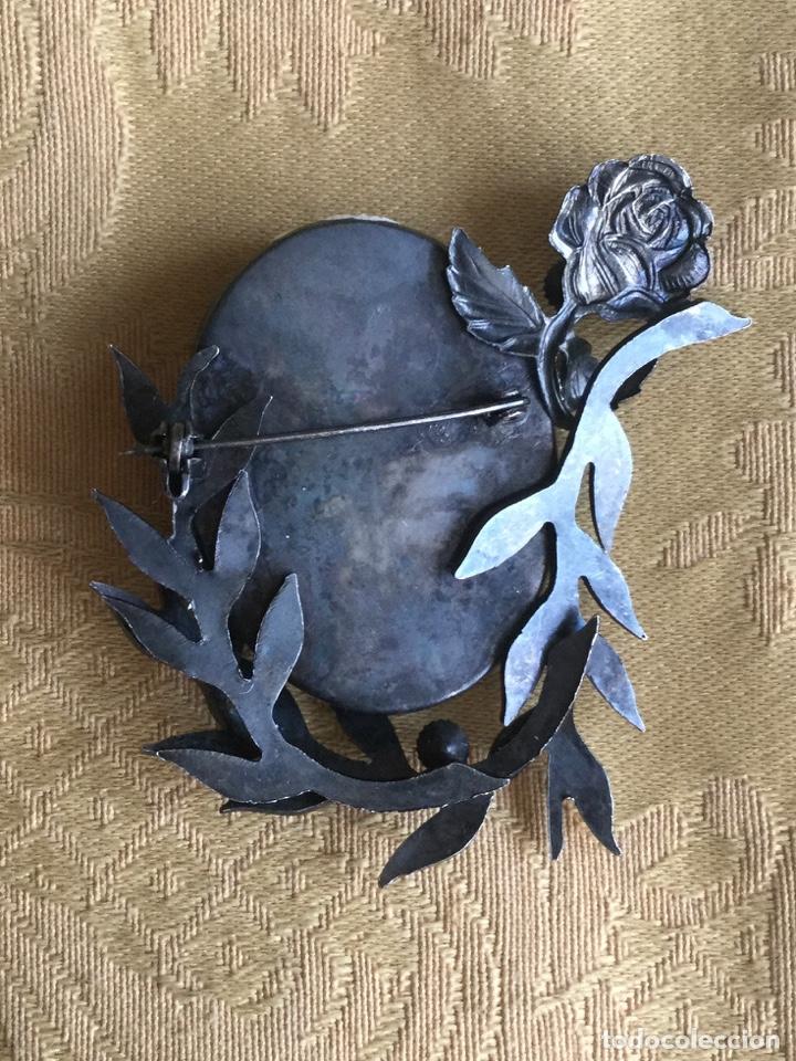 Vintage: BROCHE CAMAFEO VINTAGE NEGRO - Foto 4