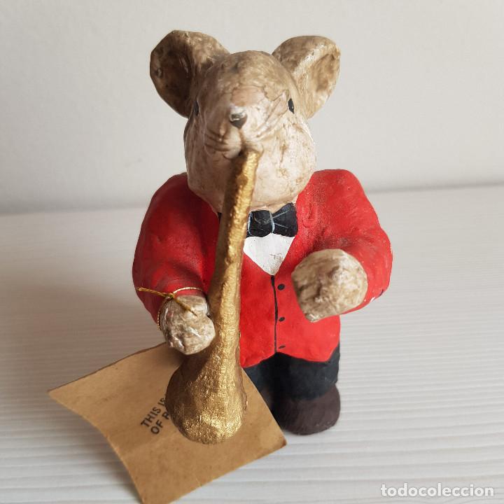 Vintage: RATONES DE PAPEL MACH&Eacute; - Foto 4