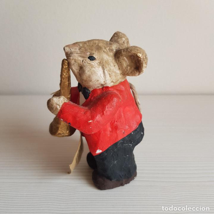 Vintage: RATONES DE PAPEL MACH&Eacute; - Foto 6