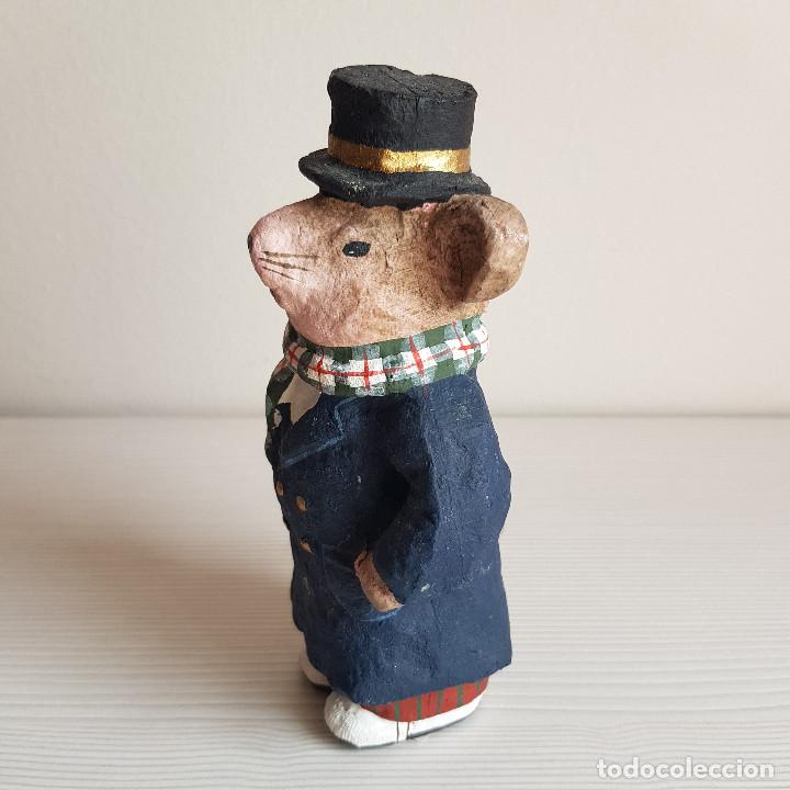 Vintage: RATONES DE PAPEL MACH&Eacute; - Foto 9