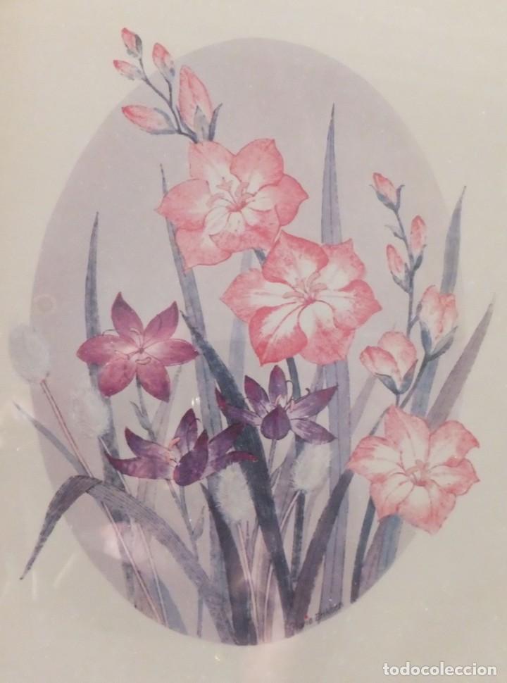 Vintage: REMATE - LIQUIDACION / CUADROS DE FLORES - Foto 2