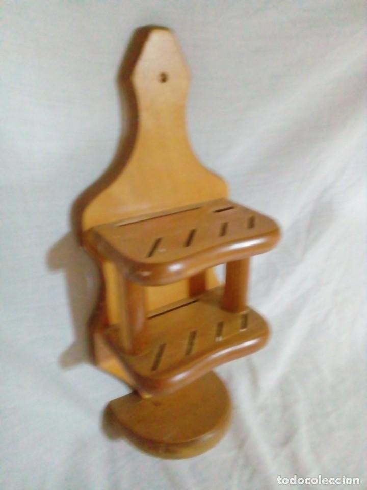 Vintage: soporte de madera para menajes de cocina - Foto 1