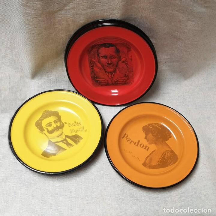 Vintage: Platos Esmaltados - Foto 1