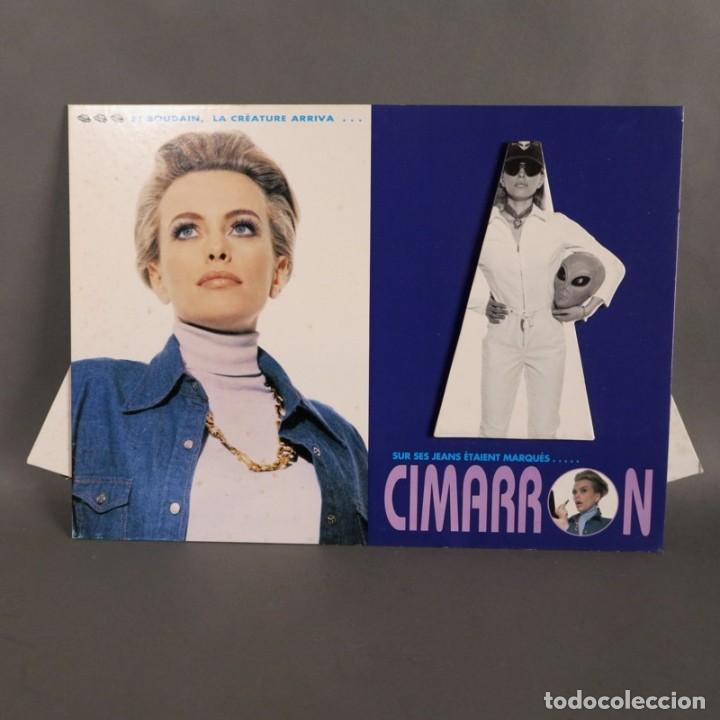 Vintage: Propaganda de cart&oacute;n de CIMARRON con Alien. 1960 - 1969 - Foto 1