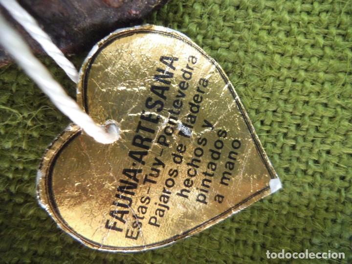 Vintage: AGUILA TALLA DE MADERA - Foto 5