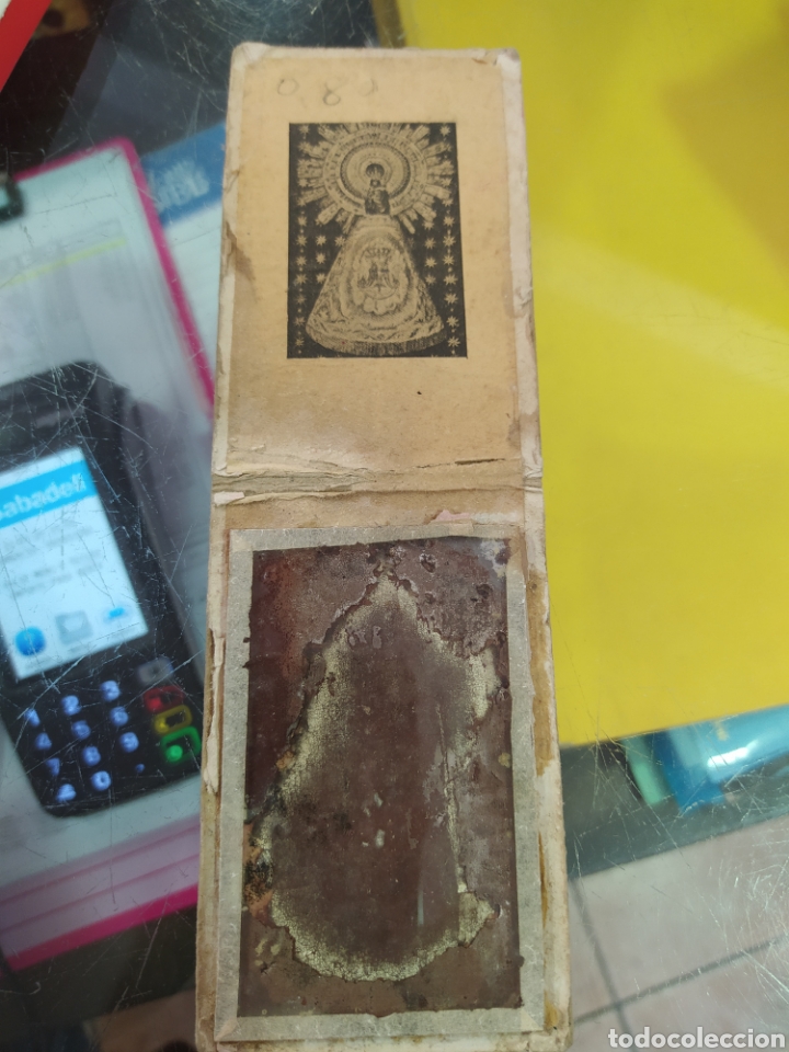 Vintage: Espejo imagen virgen pilar