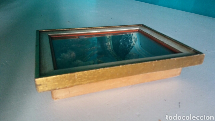 Vintage: Cuadro 3D con Edelweiss y vista - Foto 3
