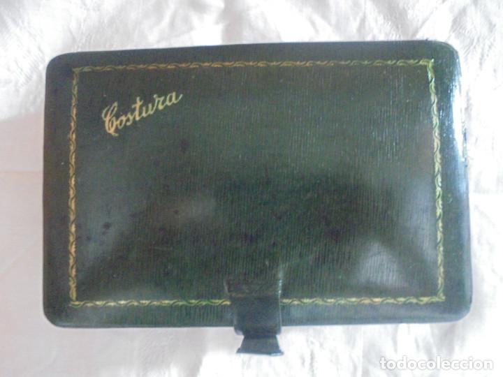 Vintage: Costurero vintage - piel - Foto 2