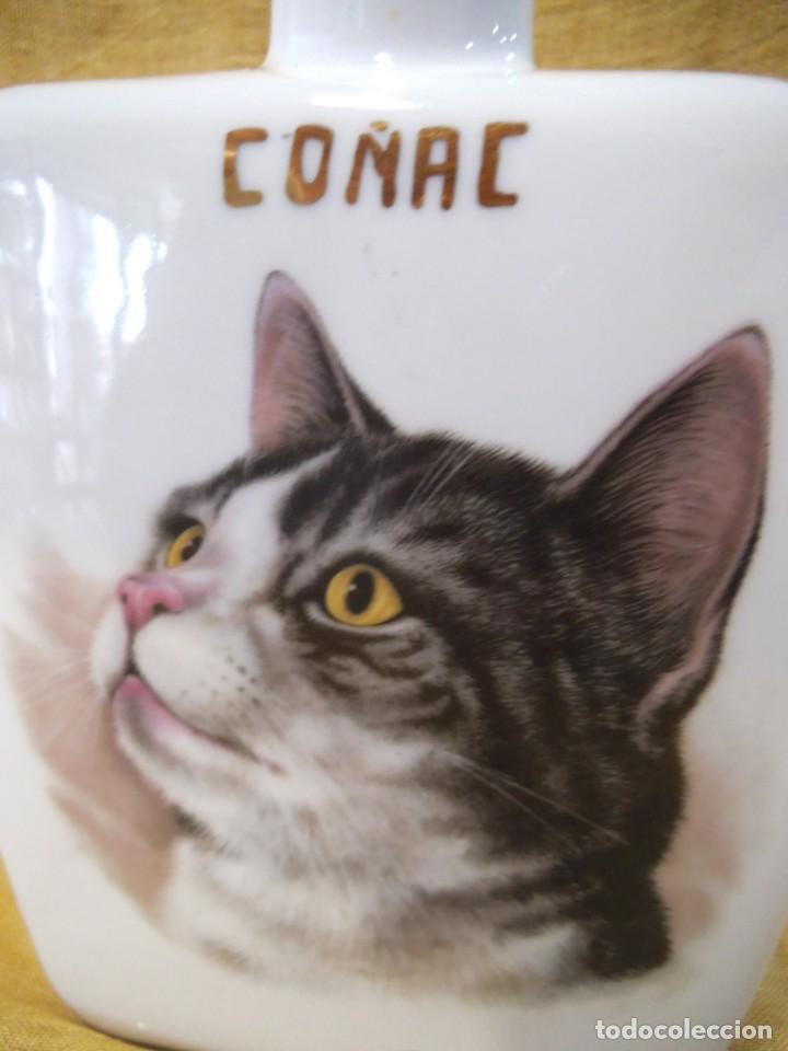 Vintage: BOTELLA -LICORERA GATO - Foto 3