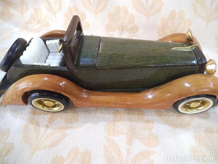Vintage: COCHE DE MADERA - Foto 1