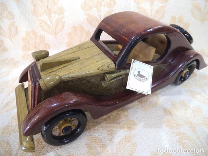 Vintage: COCHE DE MADERA -2- - Foto 1